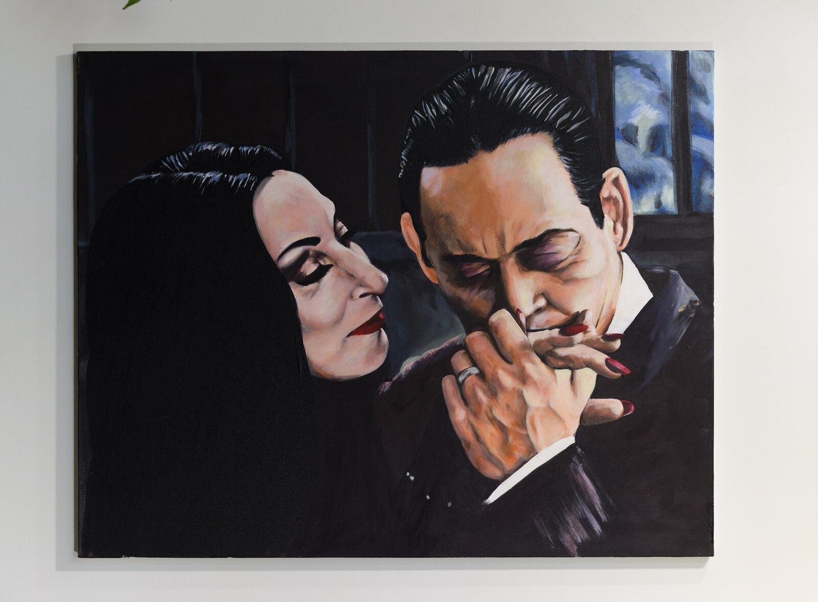 Portrait painting by Andrew Stutesman